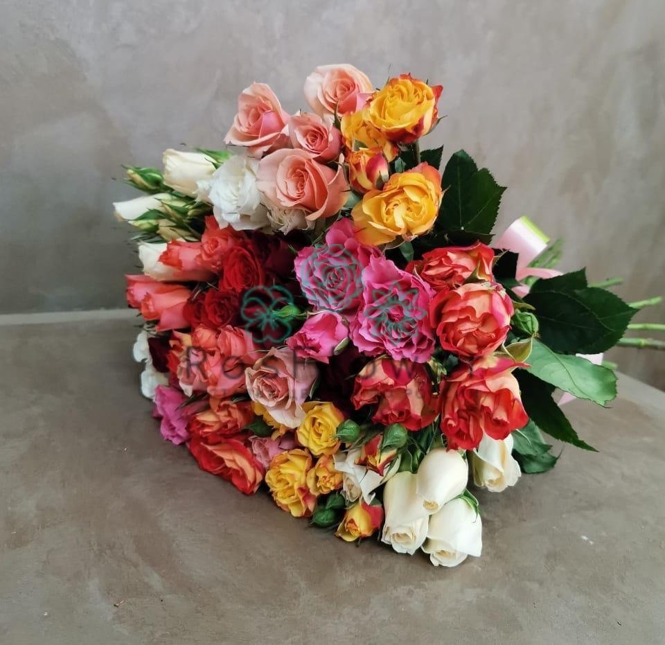 Букет цветов из: Розы в Камень-Рыболове