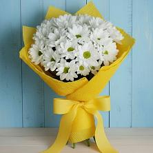 Букет цветов из:  Хризантемы в Камень-Рыболове