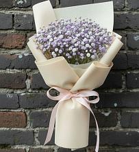 Букет цветов из:  Гипсофила в Камень-Рыболове