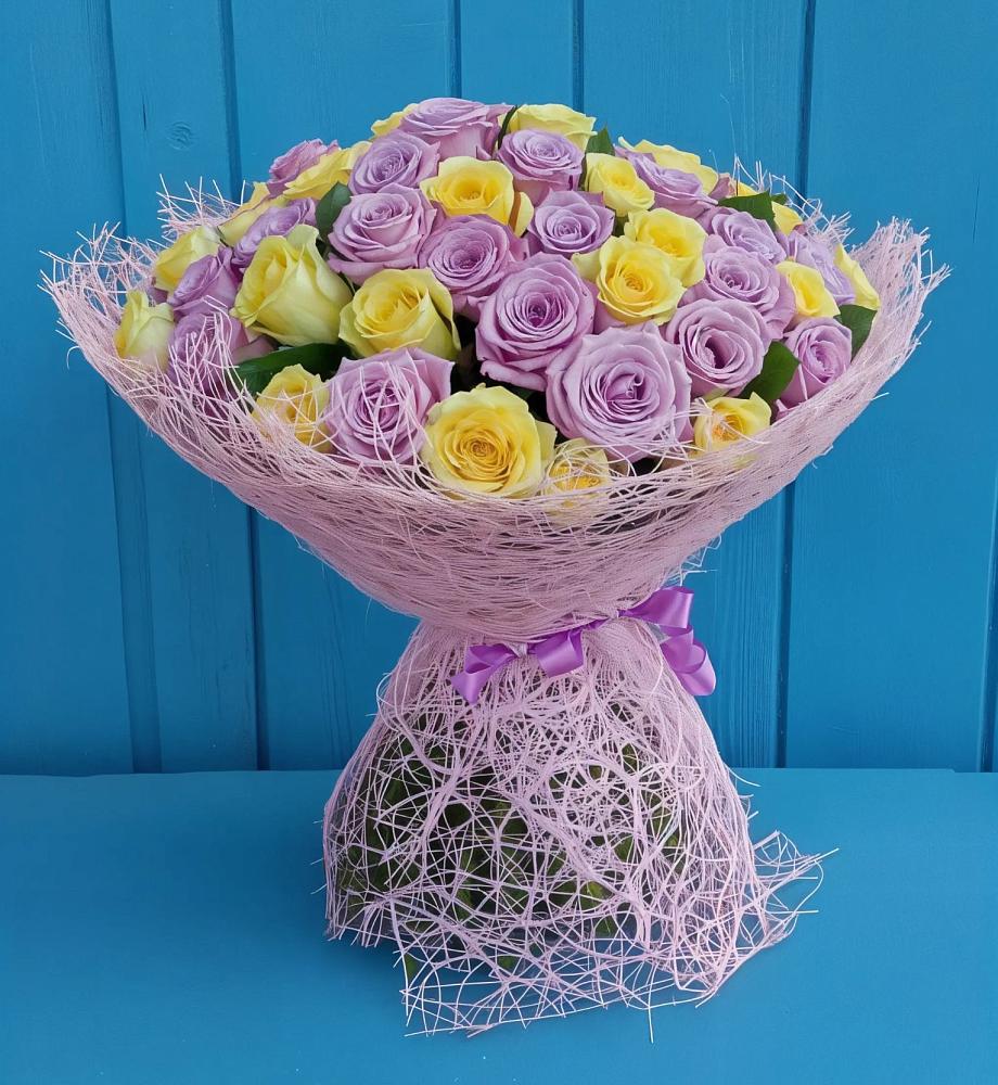 Букет 101 Волшебный Миг в Камень-Рыболове