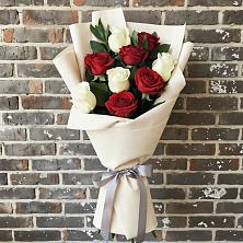 Букет цветов из:  Розы в Камень-Рыболове