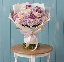 Букет цветов из:  Розы #REPLACE_PRED# Камень-Рыболове