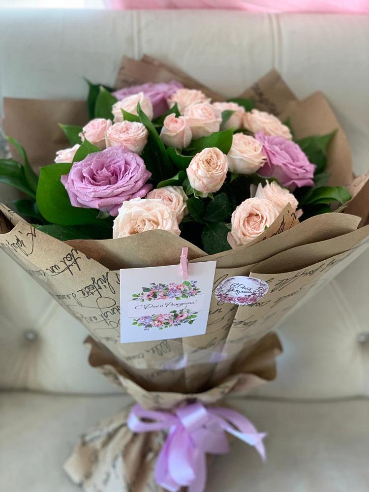 Букет цветов из: Розы в Камень-Рыболове