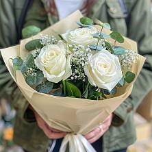 Букет Нежные грёзы в Камень-Рыболове Букет цветов из: Розы в Камень-Рыболове