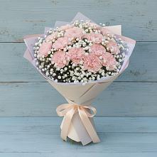 Букет цветов из:  Гвоздики в Камень-Рыболове