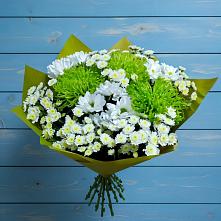 Букет цветов из:  Хризантемы в Камень-Рыболове