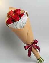 Букет цветов из:  Розы в Камень-Рыболове