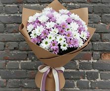 Букет цветов из:  Хризантемы в Камень-Рыболове