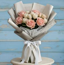 Букет цветов из:  Розы в Камень-Рыболове