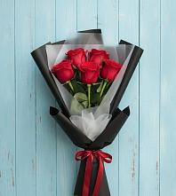 Букет цветов из:  Розы #REPLACE_PRED# Камень-Рыболове