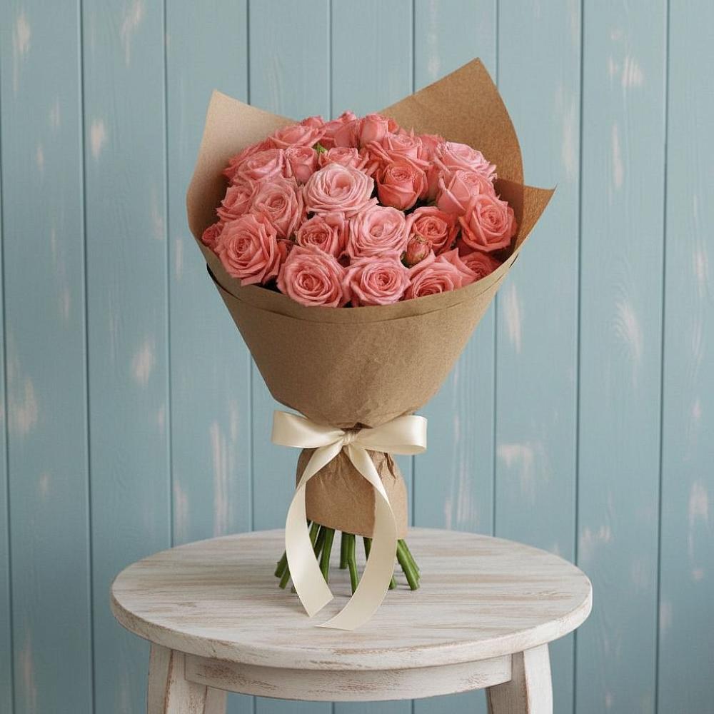 Букет цветов из: Розы в Камень-Рыболове