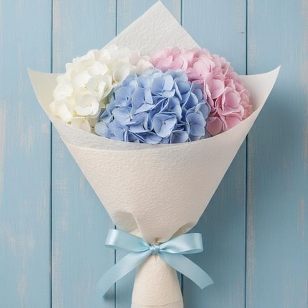 Букет цветов из: Гортензия в Камень-Рыболове