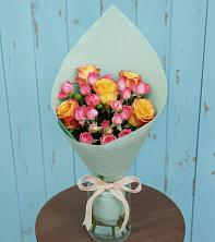 Букет цветов из:  Розы в Камень-Рыболове