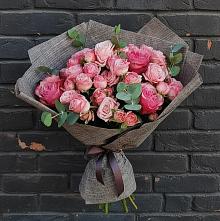 Букет цветов из:  Розы в Камень-Рыболове